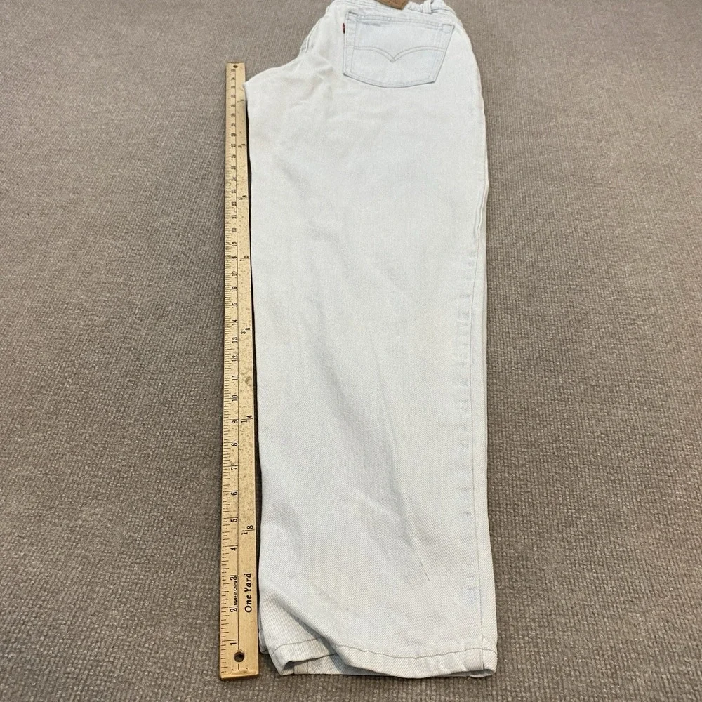 Vintage Levis Jeans Men 34x32 Fits 33x32 560 Relaxed Tapered 90s '95 Made in USA